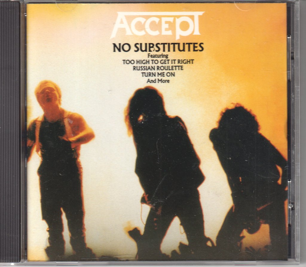 Accept - No Substitutes - Cd