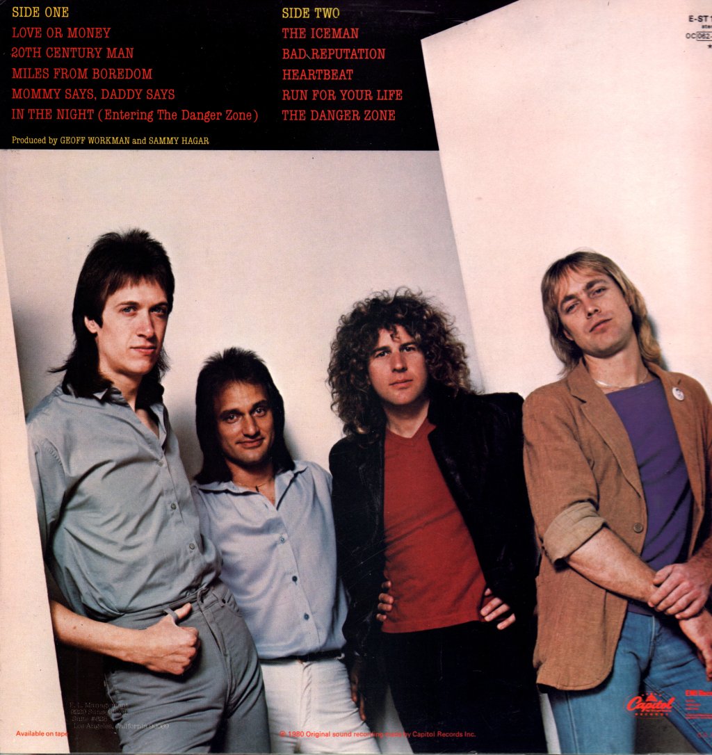 Sammy Hagar - Danger Zone - Lp