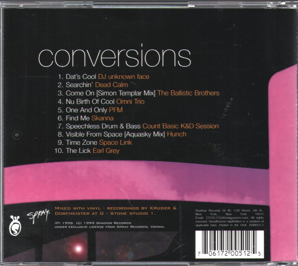 Kruder & Dorfmeister - Conversions - A K&D Selection - Cd