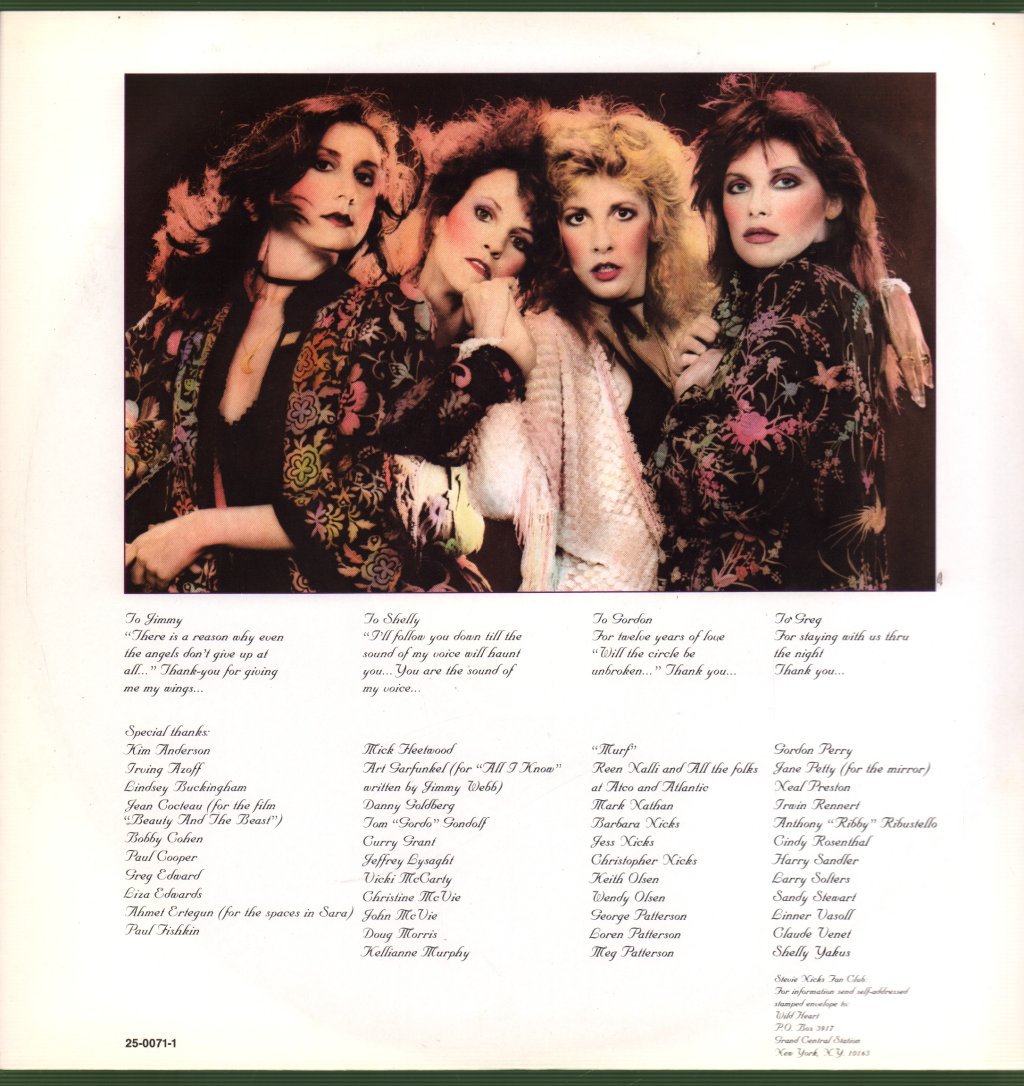 Stevie Nicks - Wild Heart - Lp