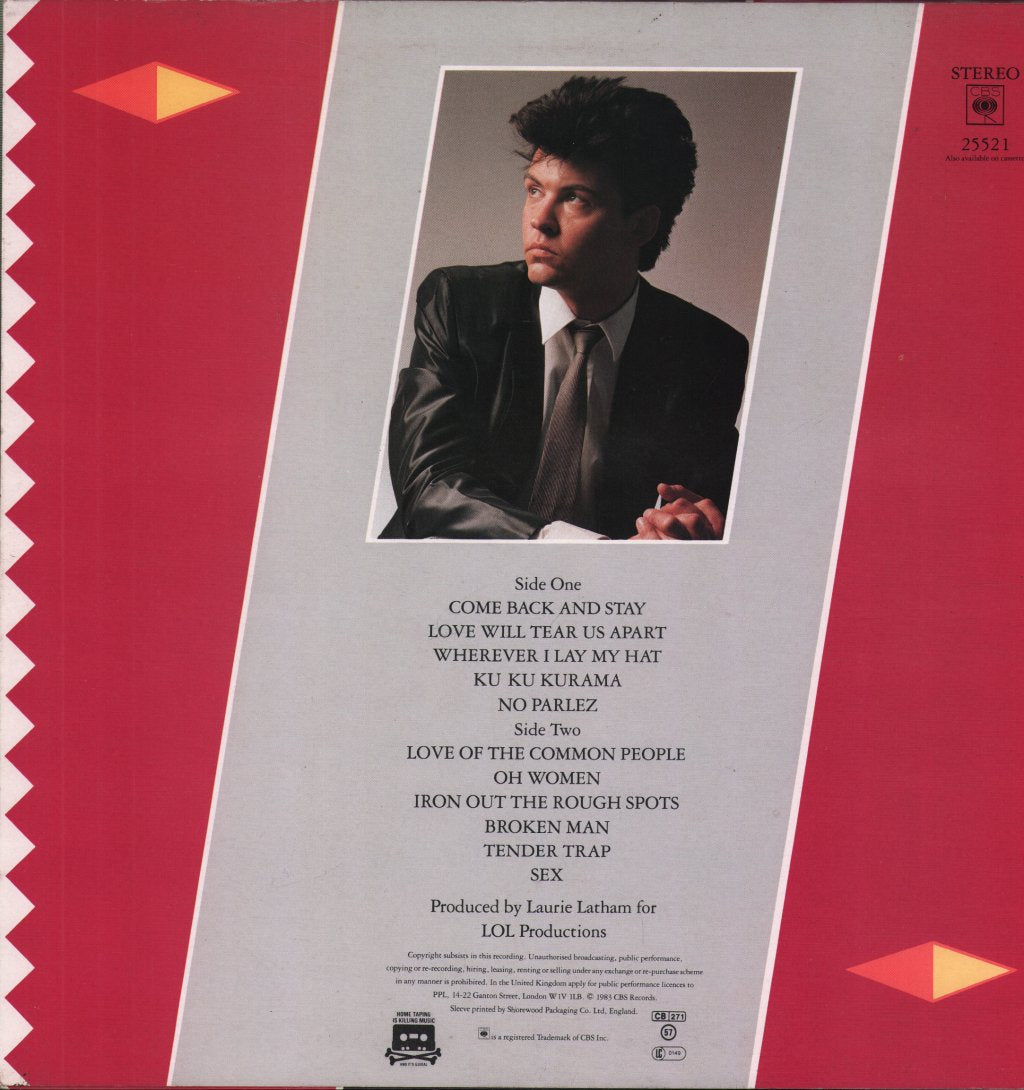 Paul Young No Parlez 旧規格　未開封 Paul Young No Parlez Album, 1983 Paul Young Album, Paul Young