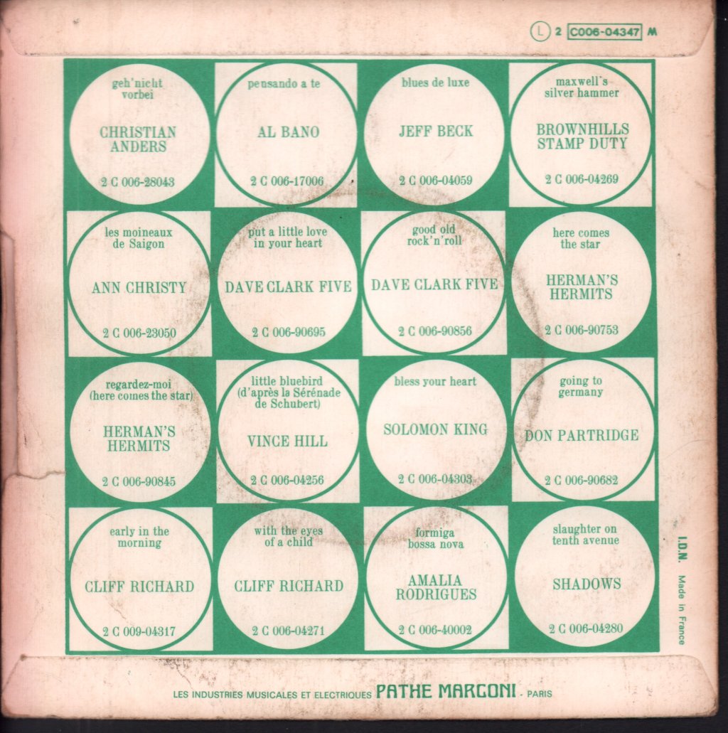 Cliff And Hank (Cliff Richard and Hank Marvin) - Joy Of Living - 7 Inch