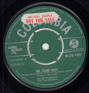 Cliff Richard And The Shadows - Young Ones - 7 Inch