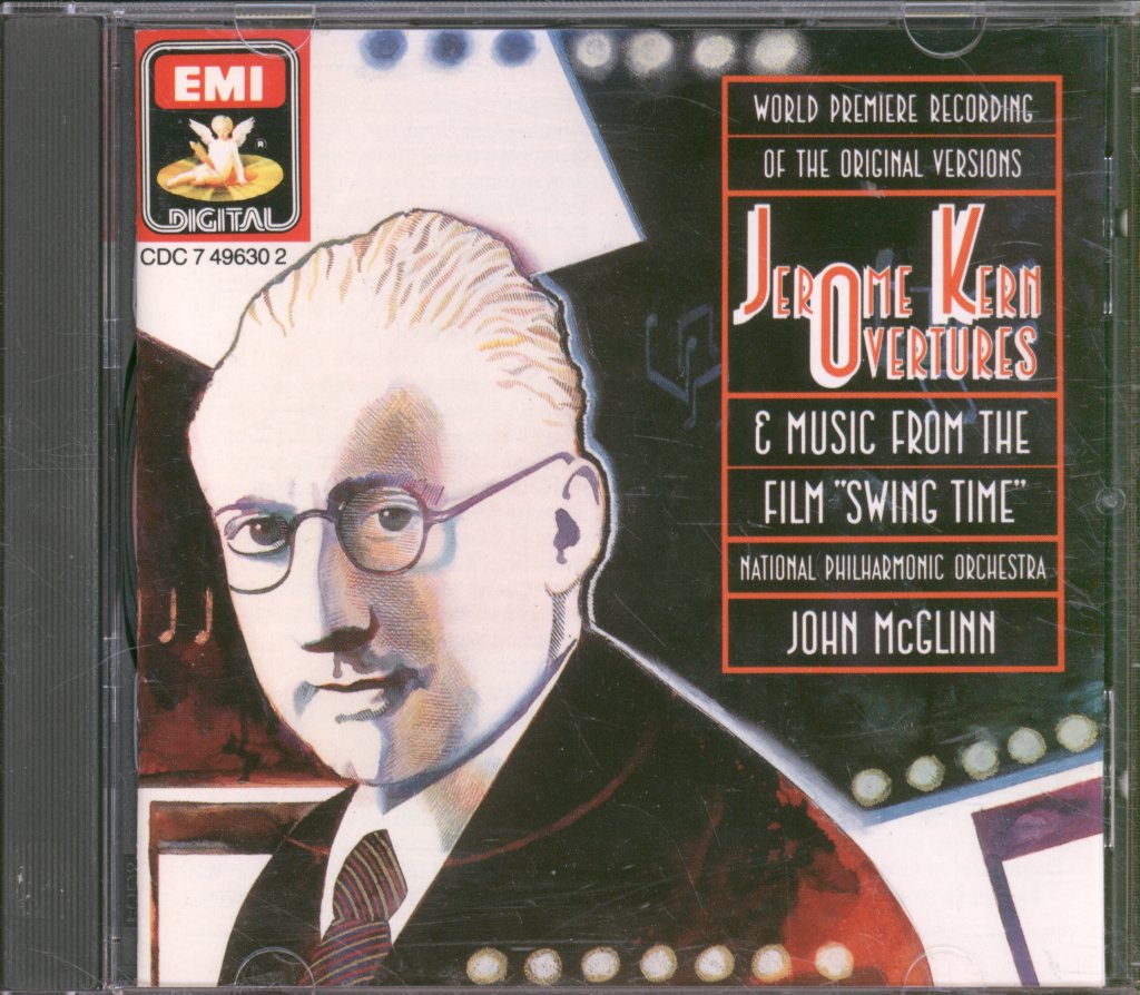 National Philharmonic Orchestra, John McGlinn - Jerome Kern - Overtures & Music From The Film "Swing Time" - Cd
