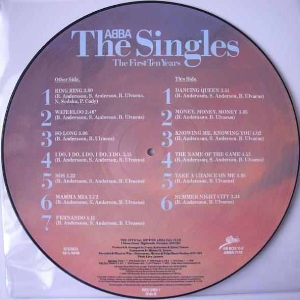 ABBA - Singles (The First Ten Years) - Lp Box Set