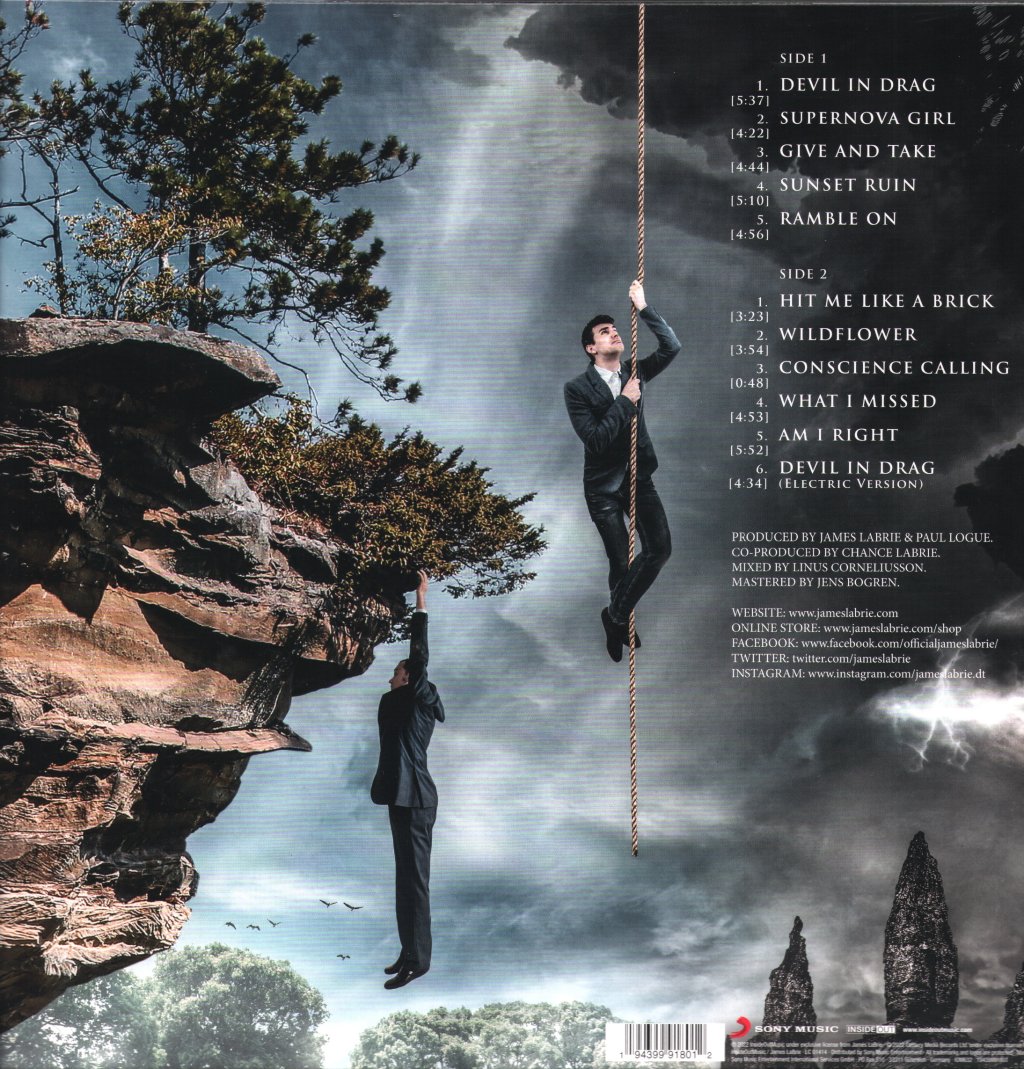 James Labrie - Beautiful Shade Of Grey - Lp