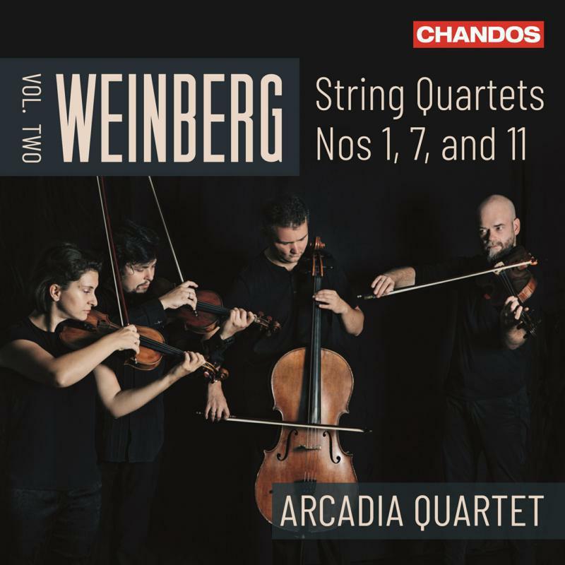 Arcadia Quartet - Mieczys?aw Weinberg: String Quartets Nos. 1, 7 & 11 (Vol. 2) - Cd