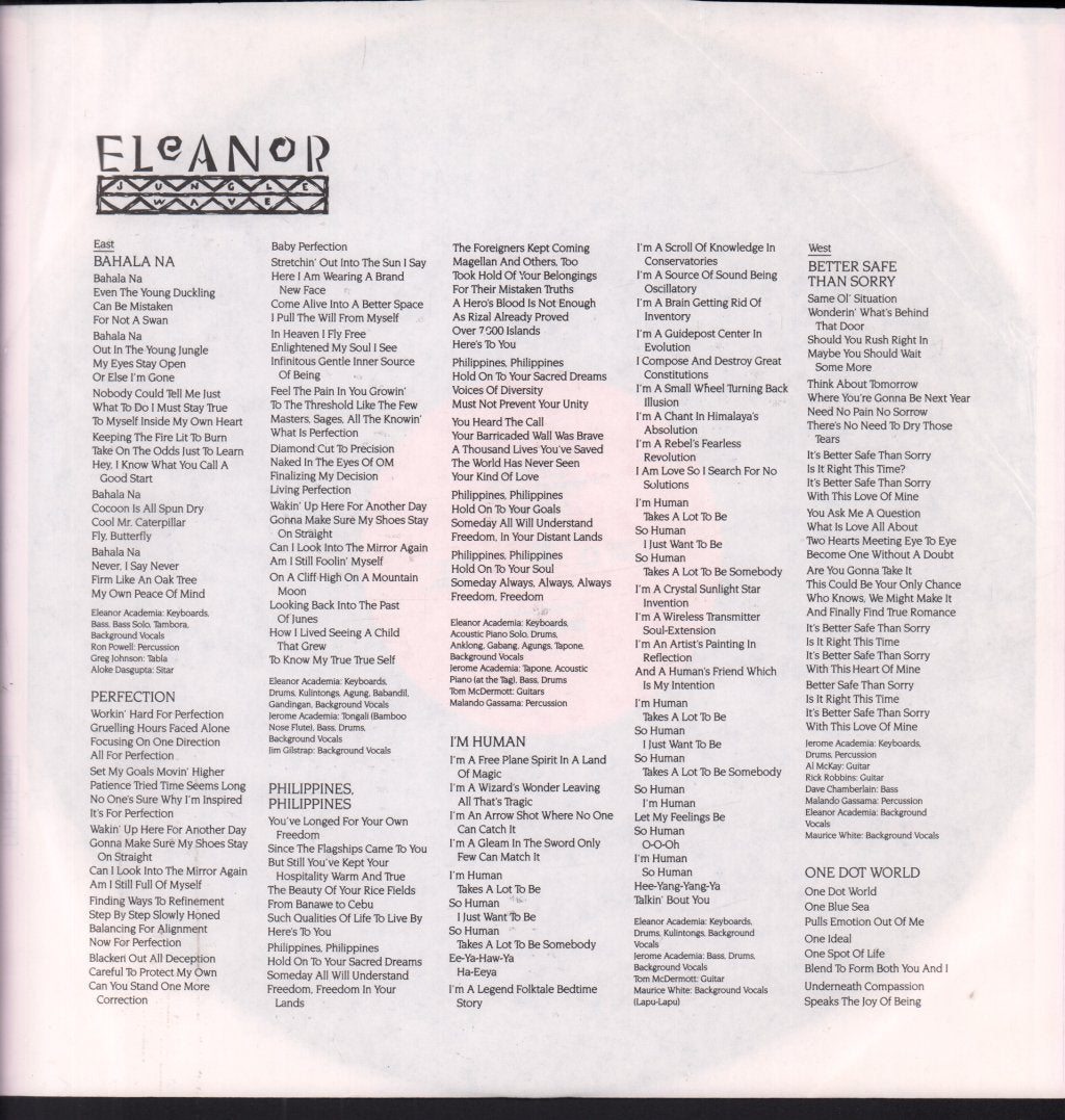 Eleanor - Jungle Wave - Lp