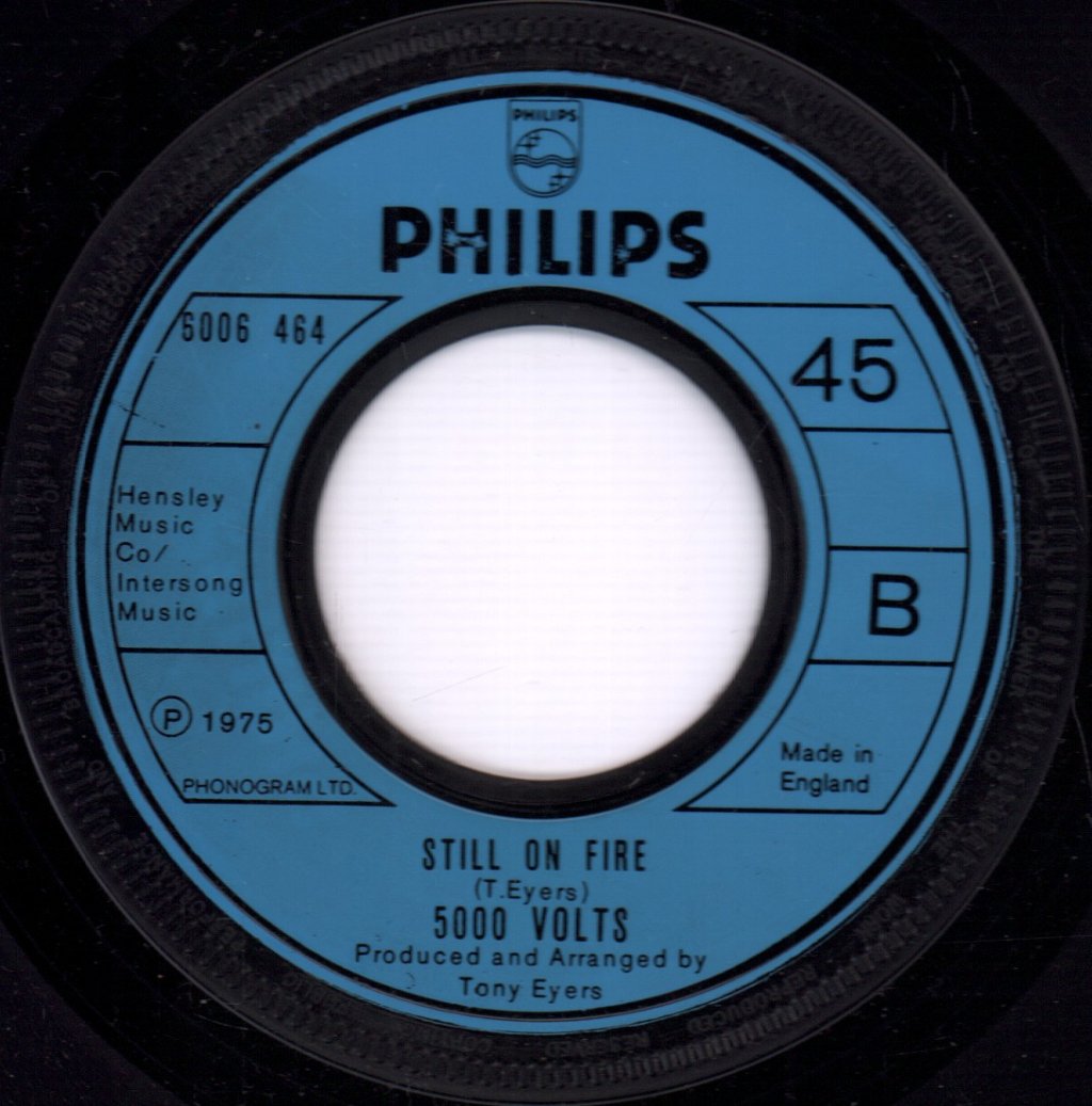 5000 Volts - I'm On Fire - 7 Inch