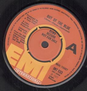 Meal Ticket - Out Of The Blue - 7 Inch