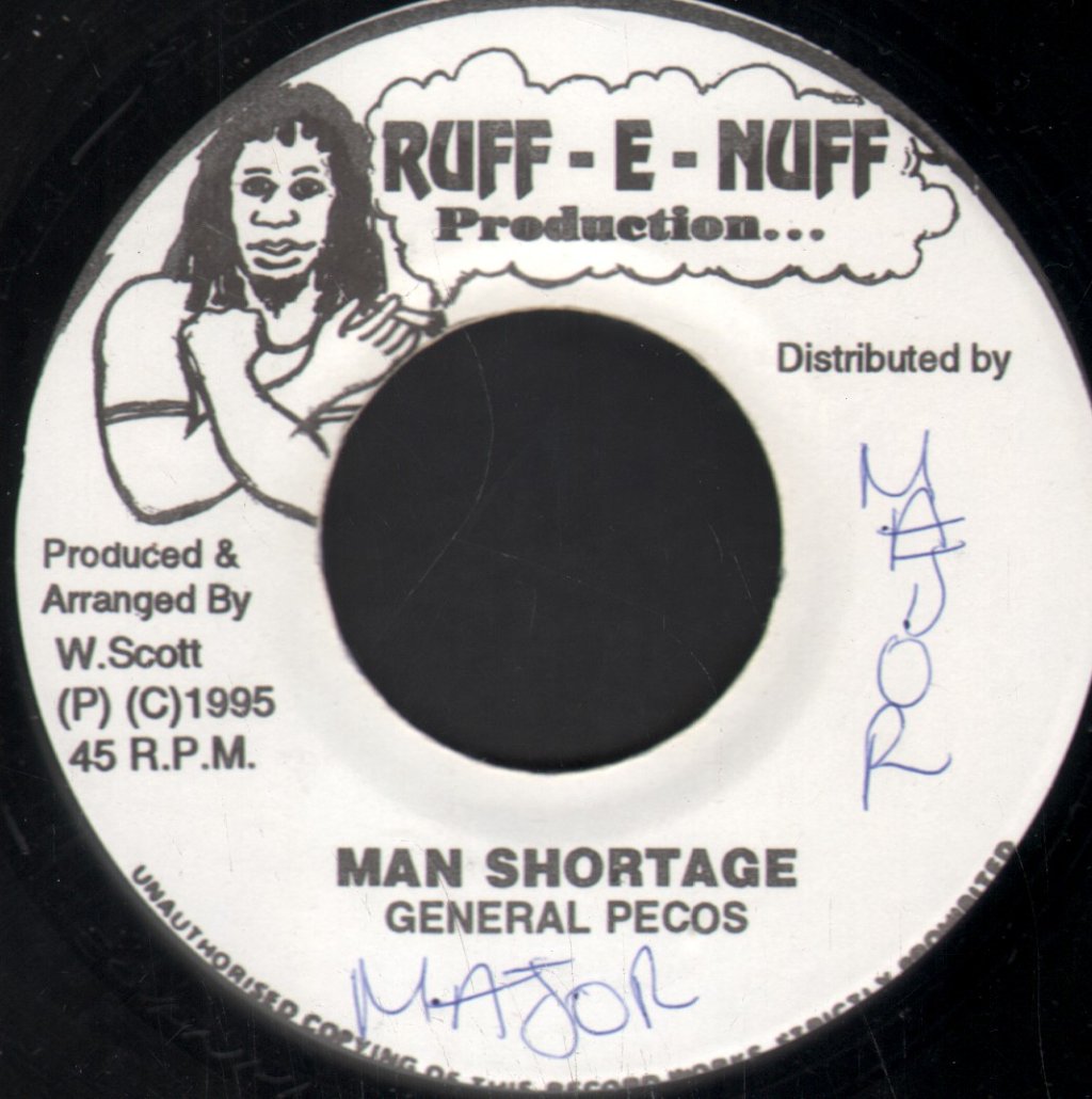 General Pecos - Man Shortage - 7 Inch