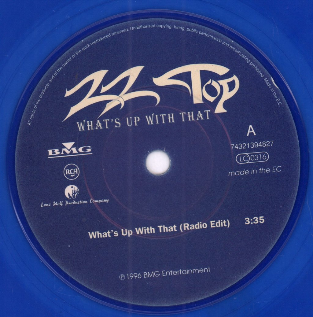 ZZ Top - What's Up With That - 7 Inch