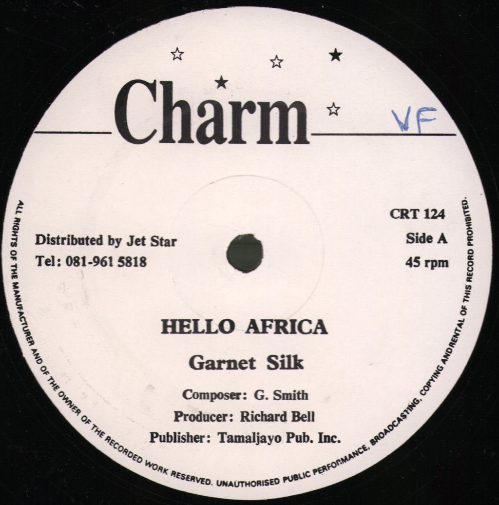 Garnett Silk - Hello Africa - 12 Inch