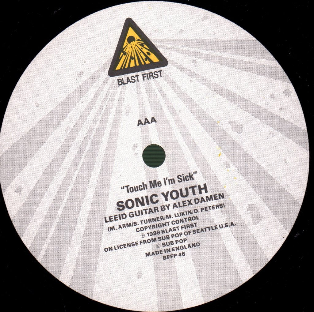 Sonic Youth / Mudhoney - Touch Me I'm Sick / Halloween - 12 Inch