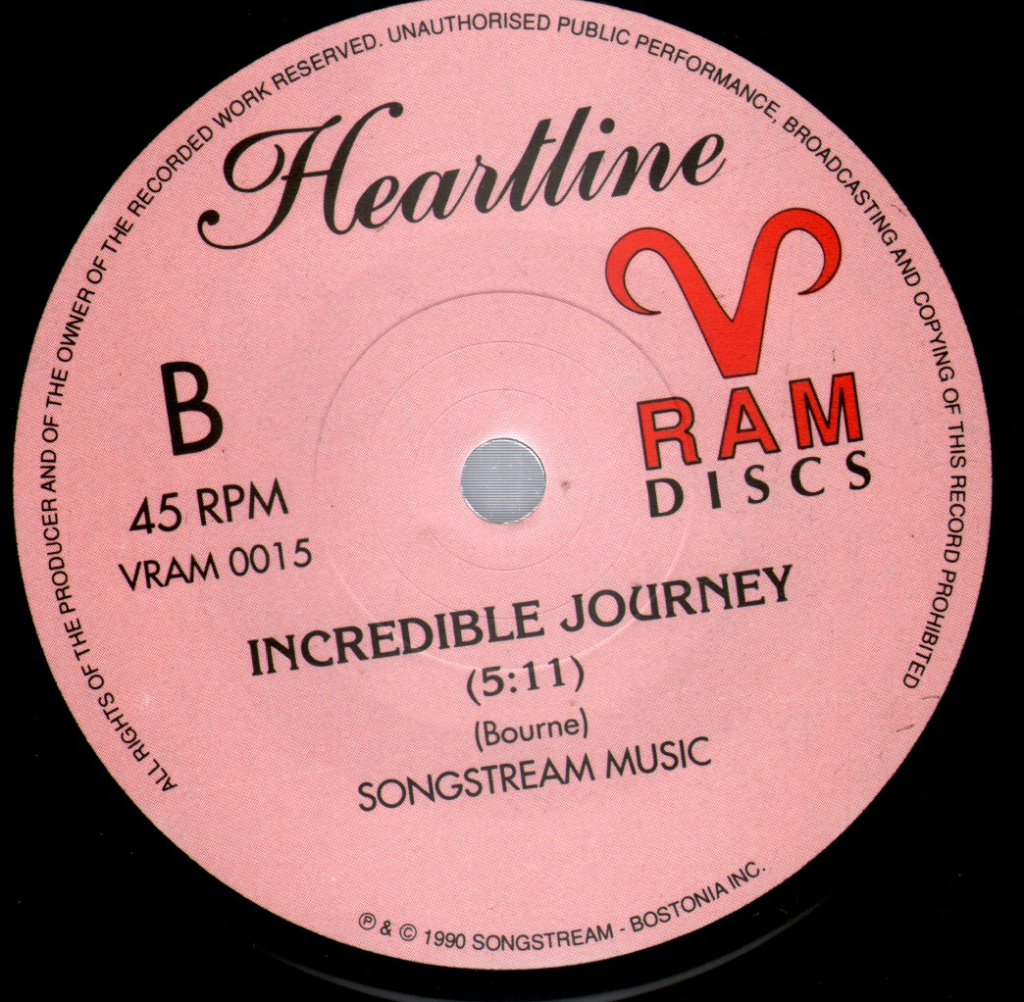 Heartline - Greatest Love Of All - 7 Inch