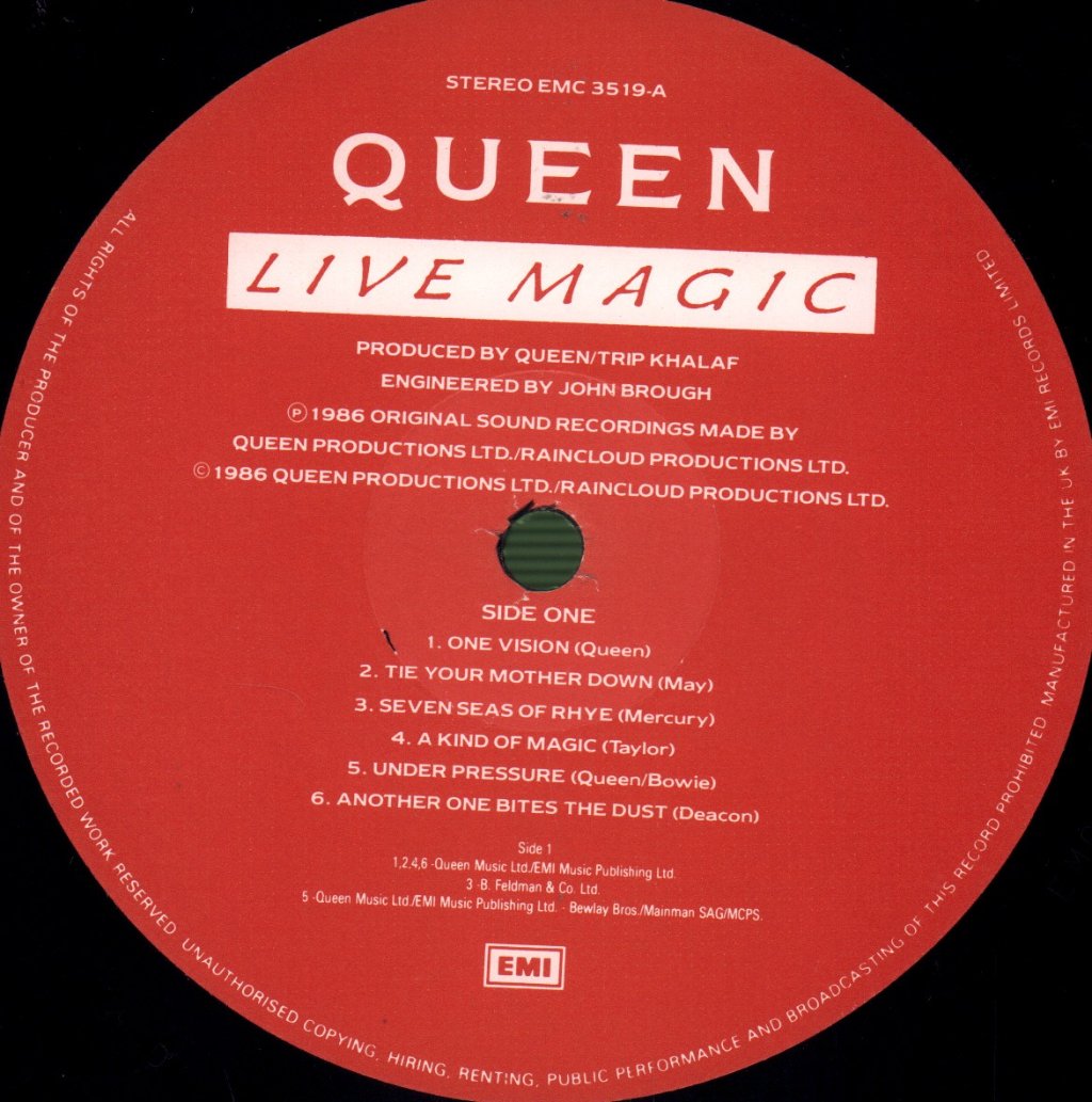 Queen - Live Magic - Lp