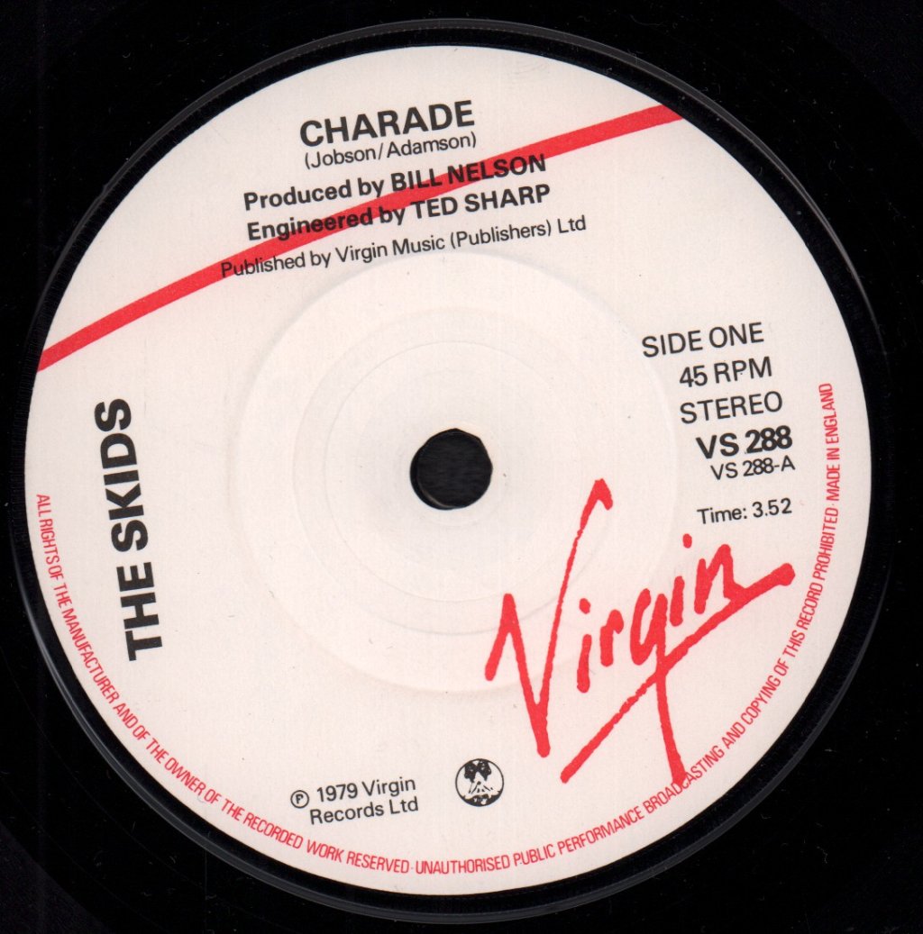Skids - Charade - 7 Inch