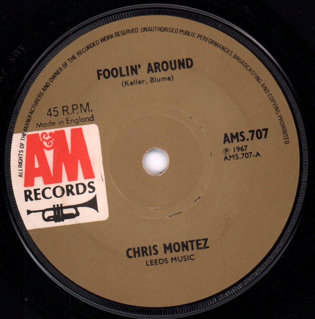 Chris Montez - Foolin' Around - 7 Inch