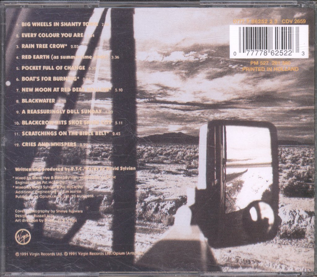 Rain Tree Crow - Rain Tree Crow - Cd