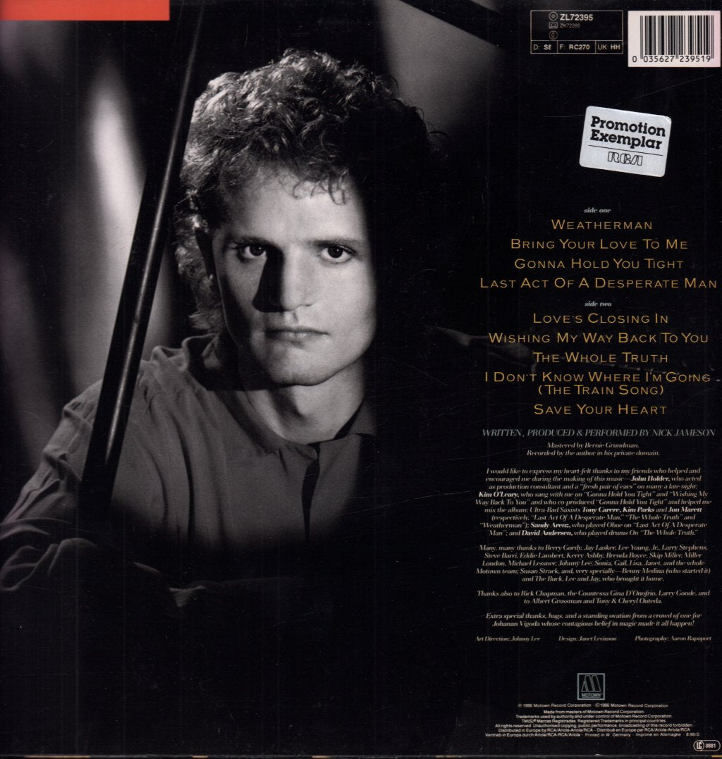 Nick Jameson - A Crowd Of One - Lp