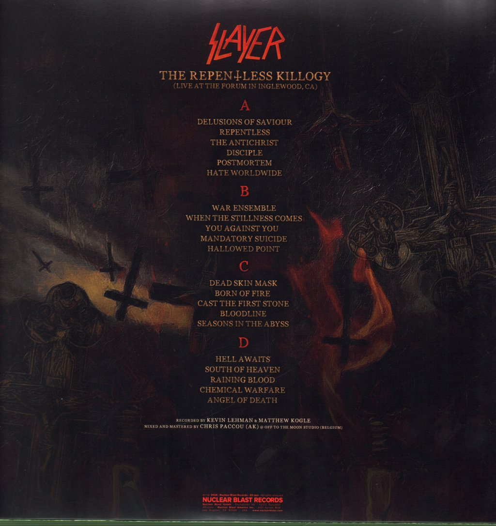 Slayer - Repentless Killogy - Double Lp