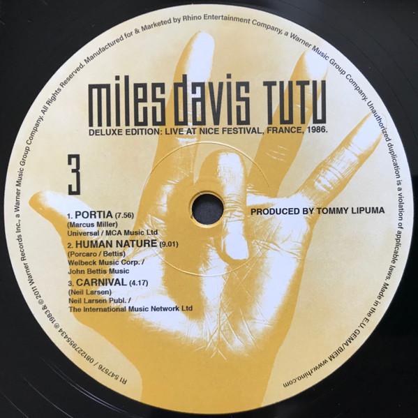 Miles Davis - Tutu - Double Lp