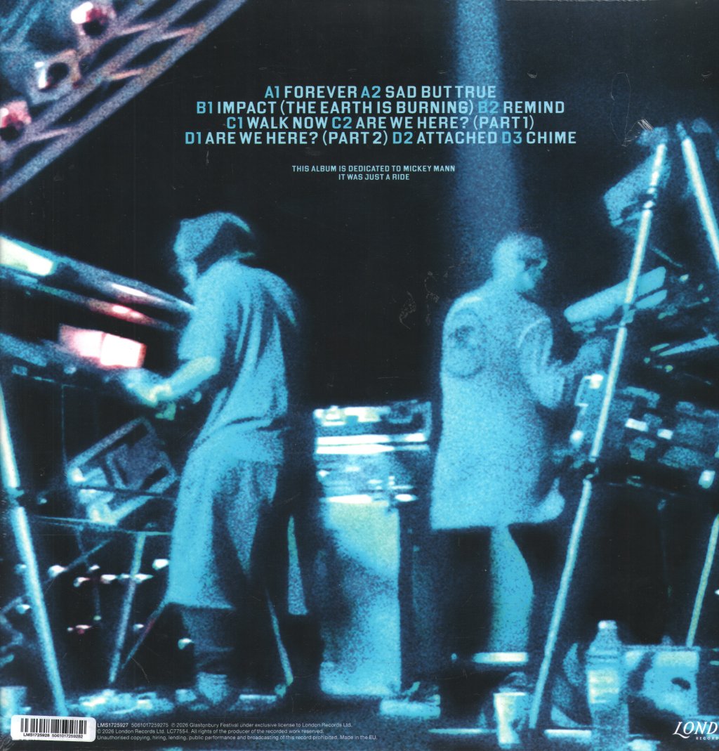 Orbital - Glastonbury 1994 - Double Lp