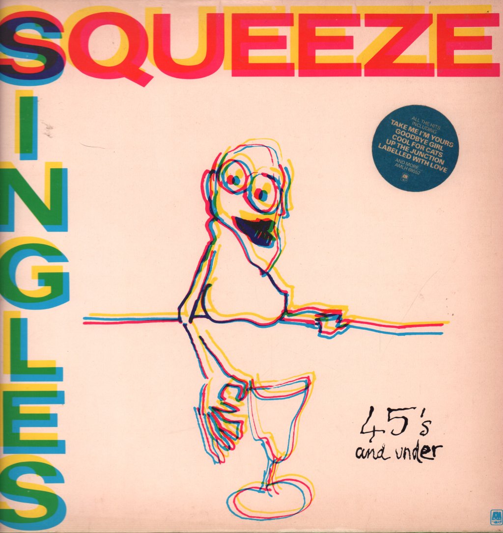 Squeeze - Singles 45'S And Under - Lp