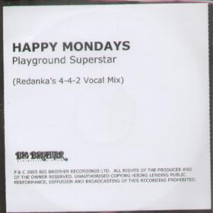 Happy Mondays - Playground Superstar - Cdr