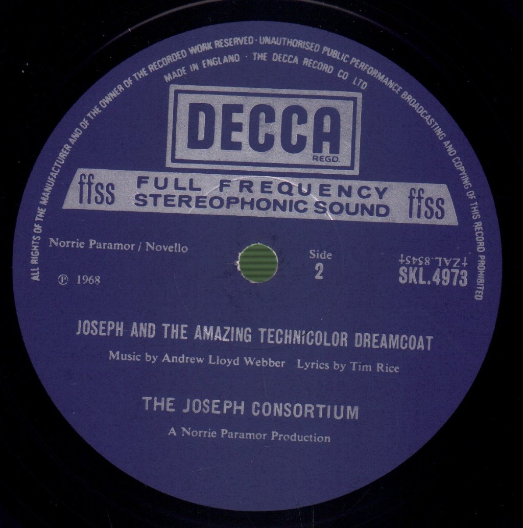 Joseph Consortium - Joseph And The Amazing Technicolour Dreamcoat - Lp