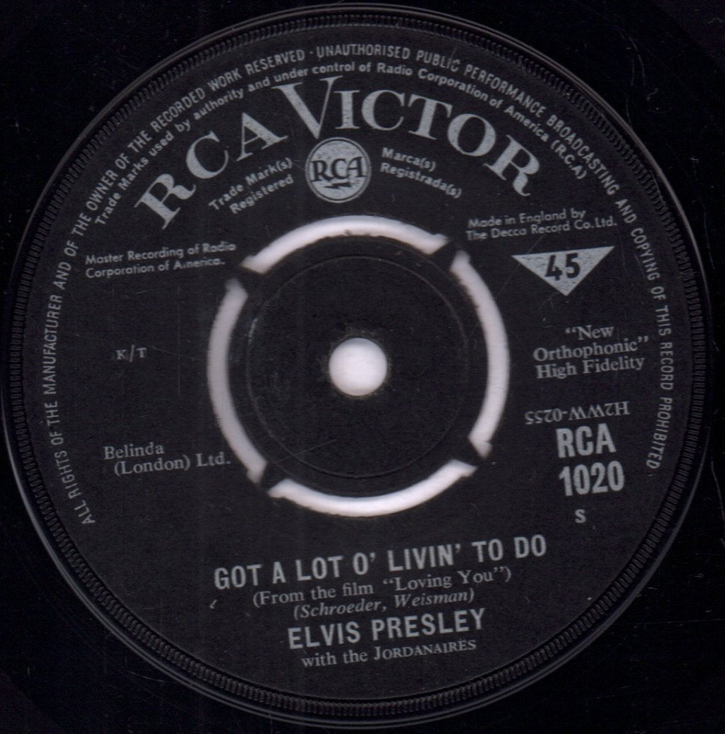 Elvis Presley - Party - 7 Inch