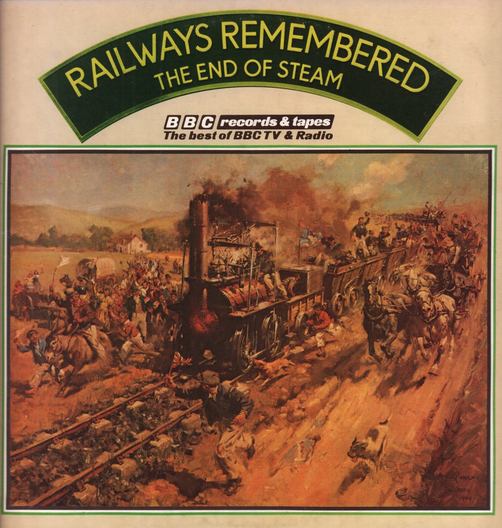 Railways Remembered - End of Steam - Double Lp