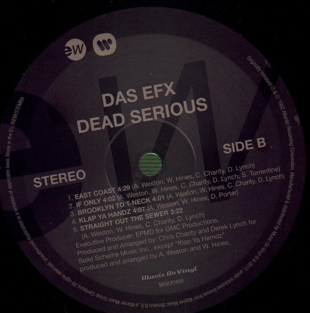 Das Efx - Dead Serious - Lp