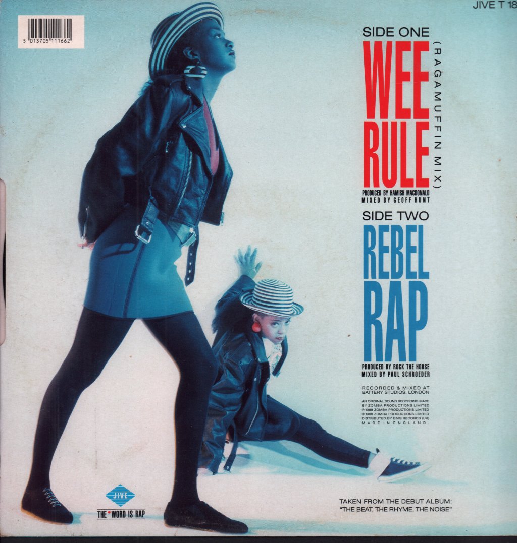 Wee Papa Girl Rappers - Wee Rule - 12 Inch