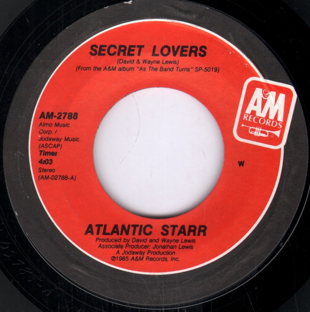 Atlantic Starr - Secret Lovers - 7 Inch