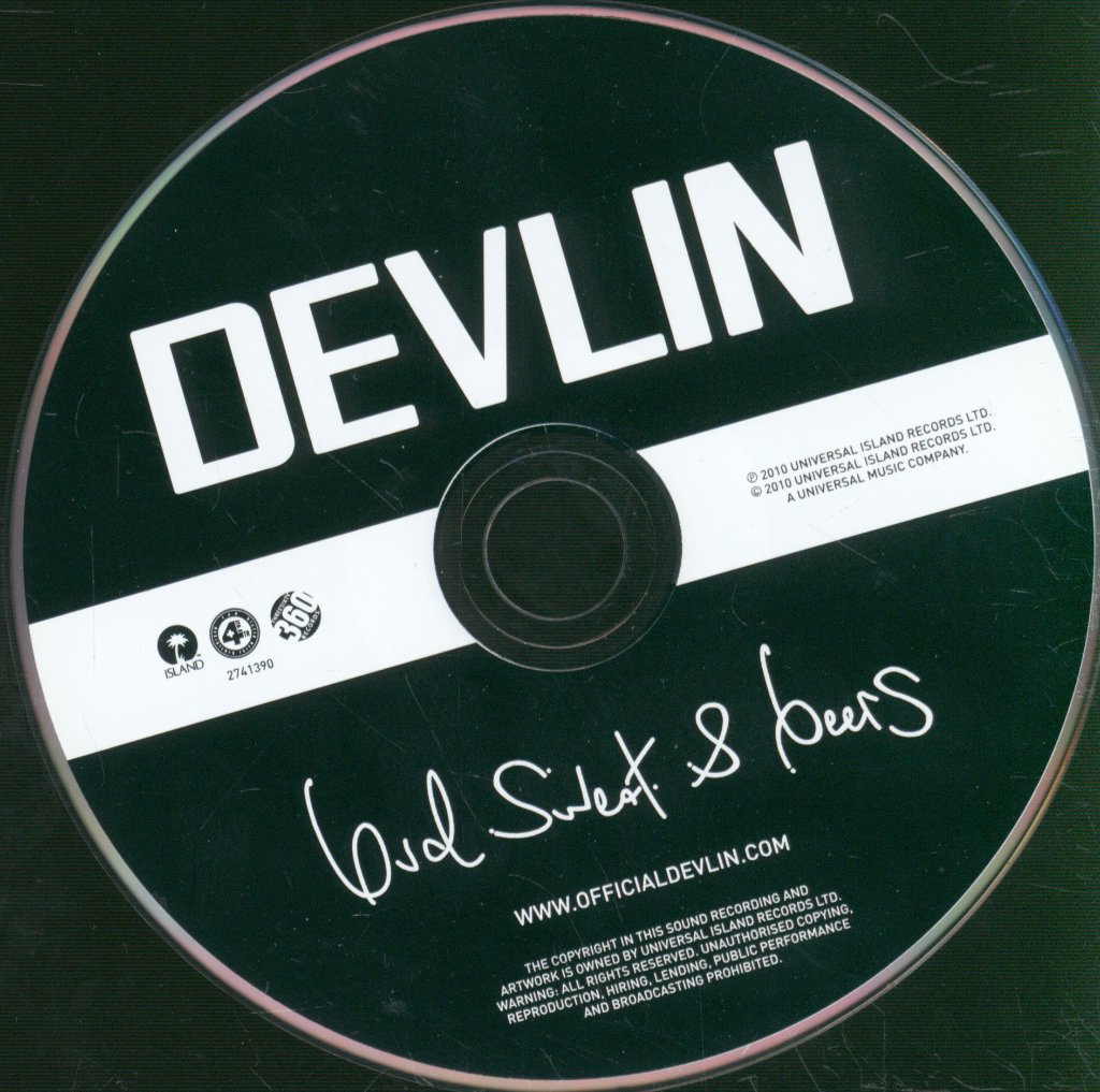 Devlin - Bud, Sweat & Beers - Cd