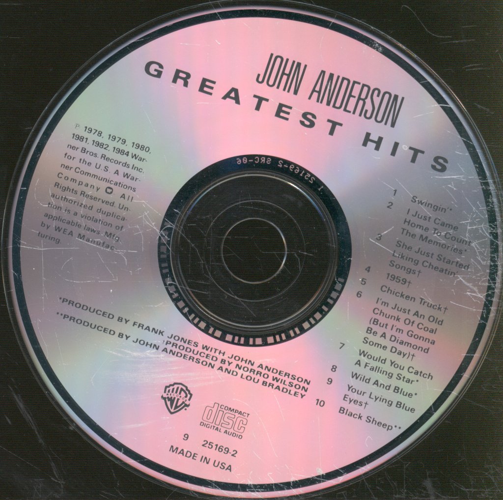 John Anderson (country) - Greatest Hits - Cd