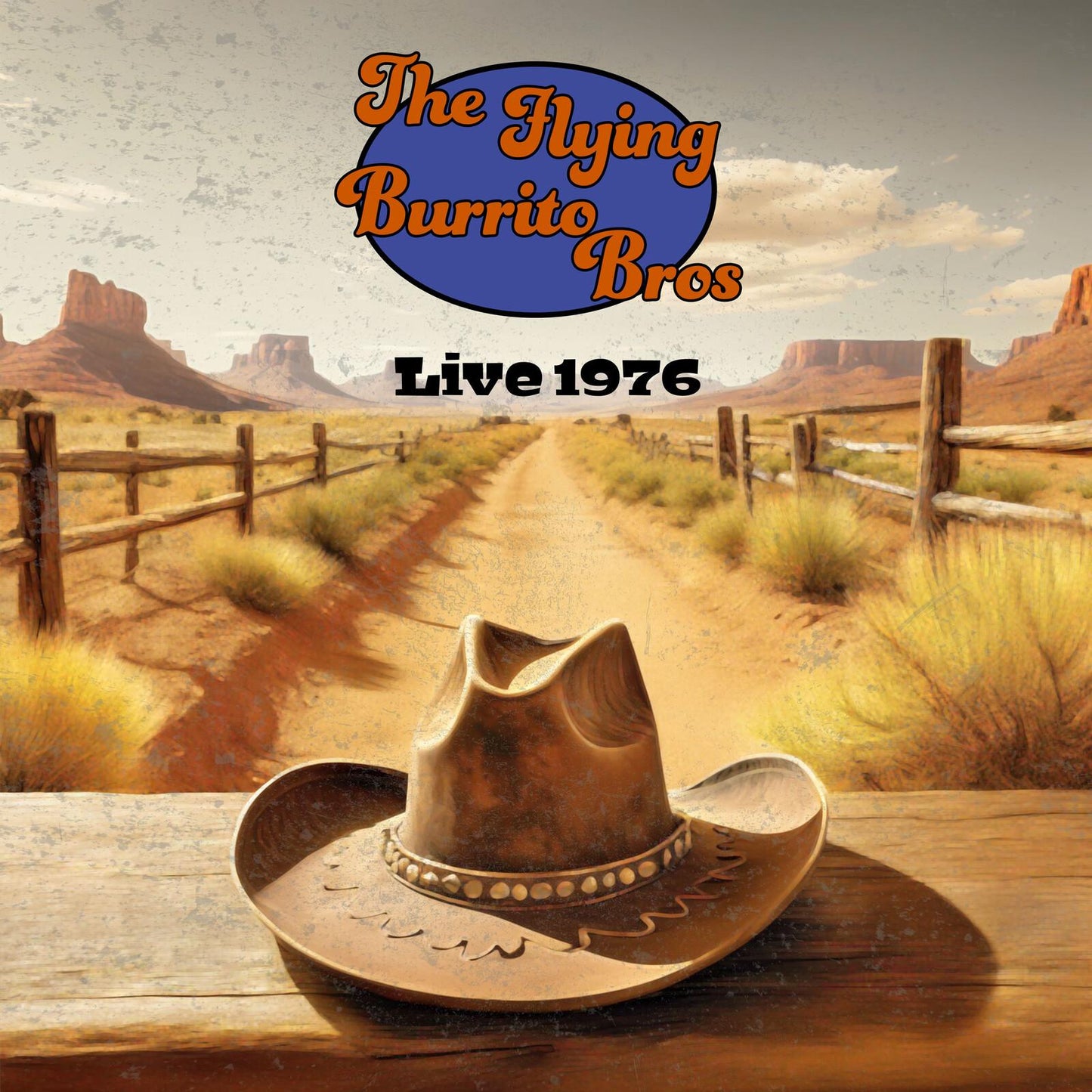 Flying Burrito Brothers - Live 1976 - Lp