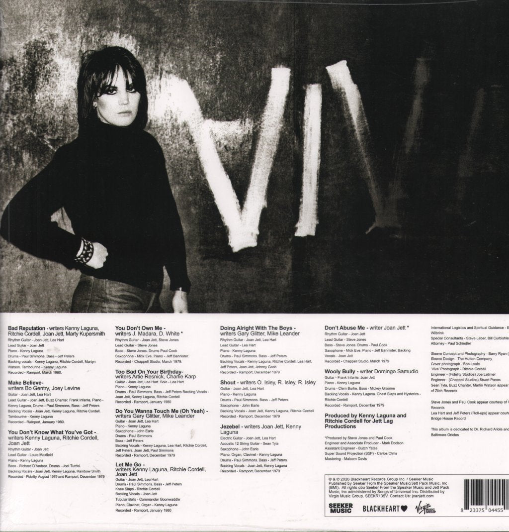 Joan Jett - Bad Reputation - Lp
