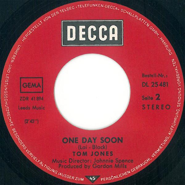 Tom Jones - Till - 7 Inch