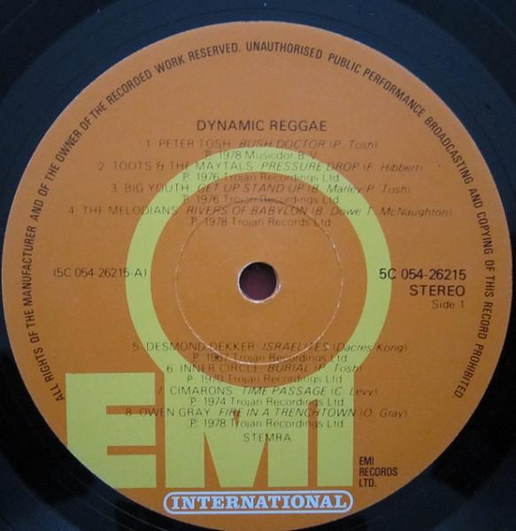 Various Artists - Dynamic Reggae - Lp