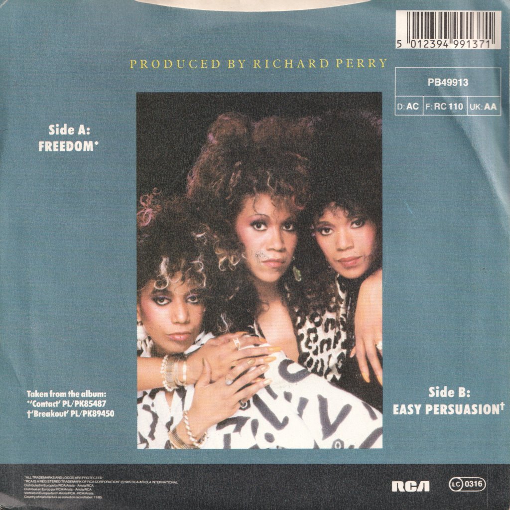 Pointer Sisters - Freedom - 7 Inch