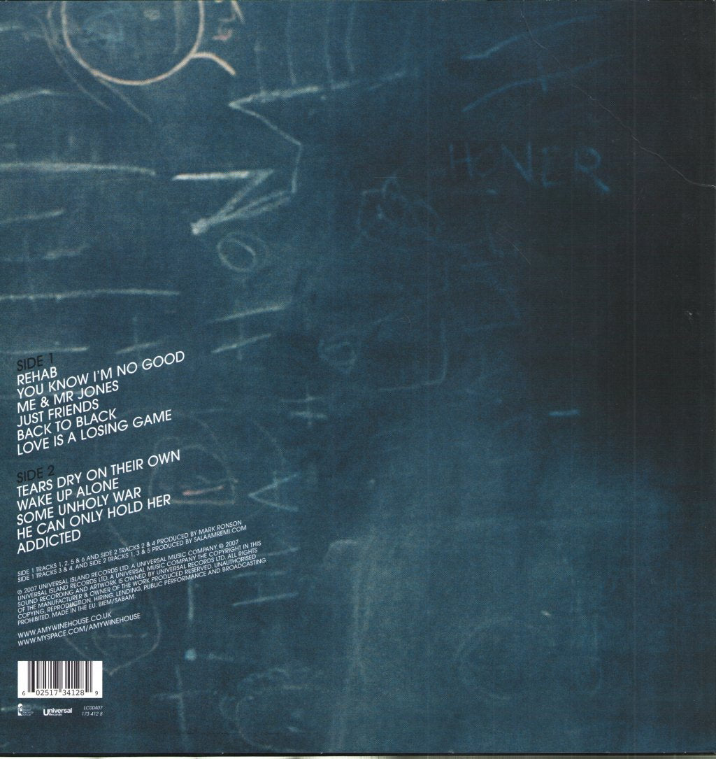 Amy Winehouse - Back To Black - Lp
