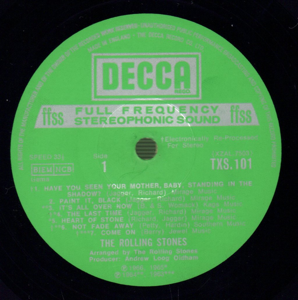 Rolling Stones - Big Hits - Lp