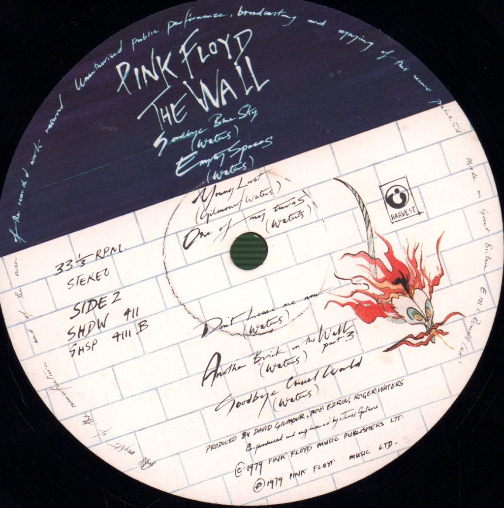 Pink Floyd - Wall - Double Lp