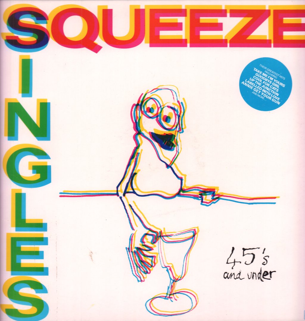 Squeeze - Singles 45'S And Under - Lp