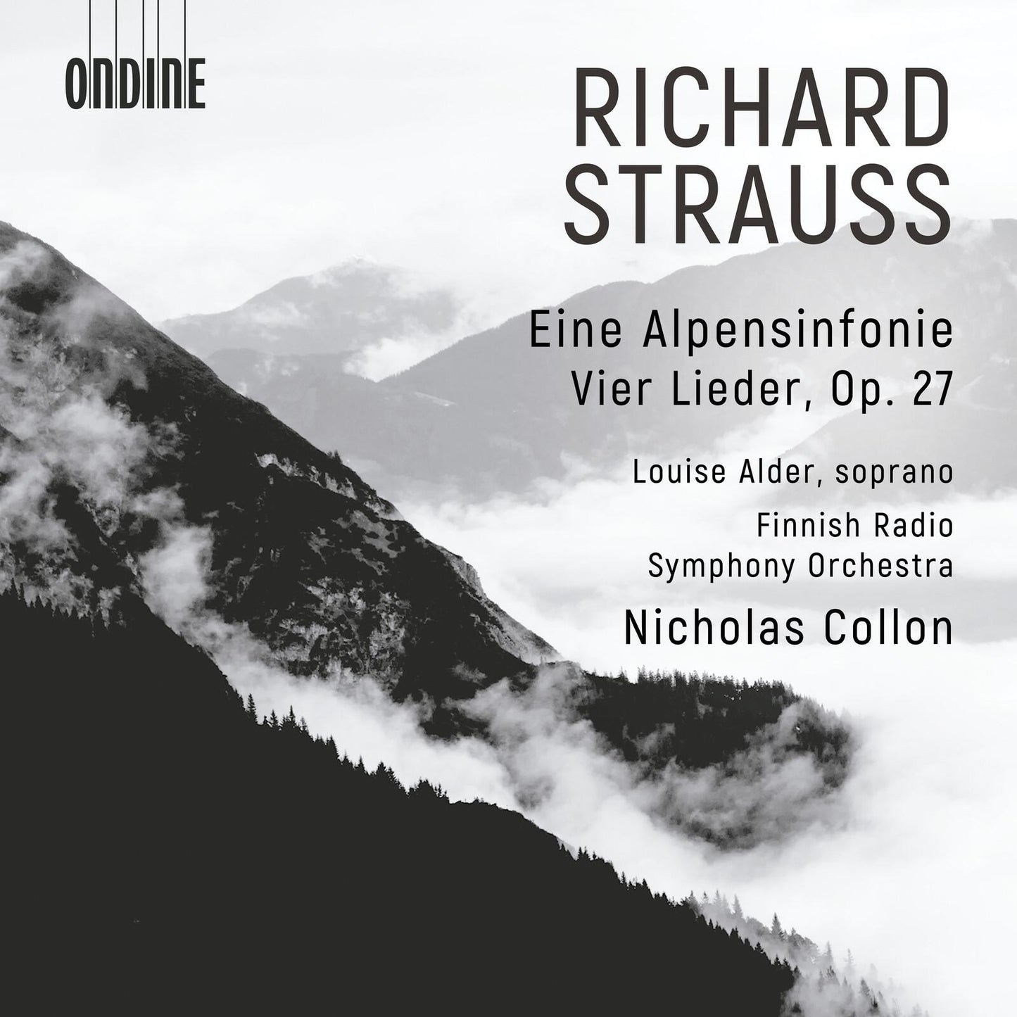 Louise Alder / Finnish Radio Symphony Orchestra / Nicholas Collon - Richard Strauss: Eine Alpensinfonie; Vier Lieder, Op. 27 - Cd