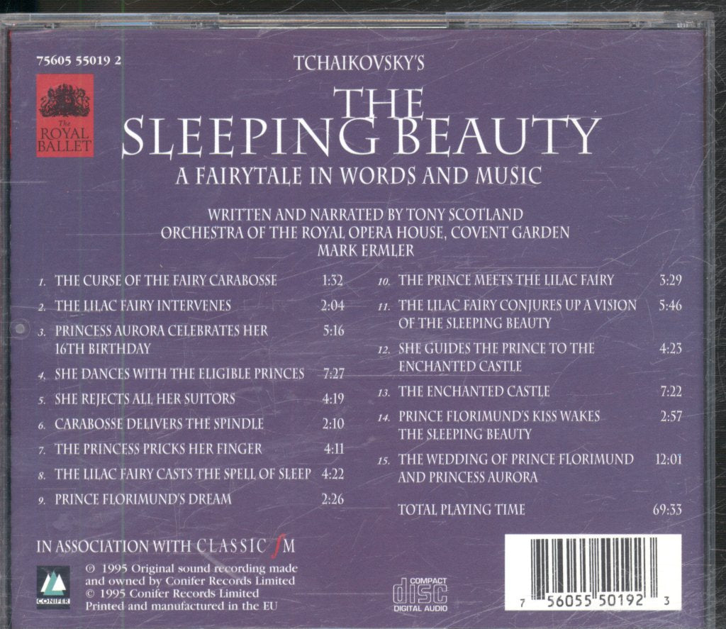 Tony Scotland, Orchestra Of The Royal Opera House, Covent Garden - Tchaikovsky's The Sleeping Beauty - A Fairytale In Words And Music - Cd