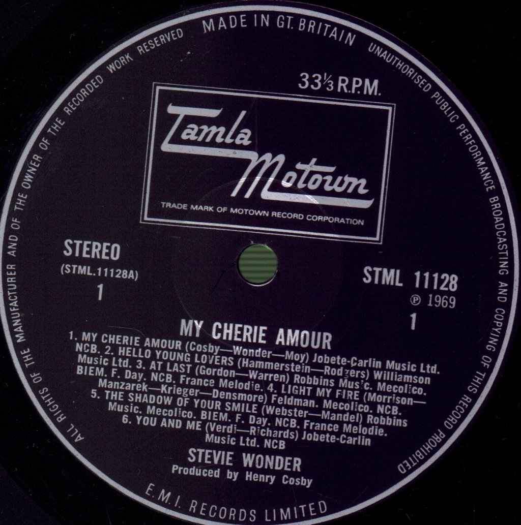 Stevie Wonder - My Cherie Amour - Lp