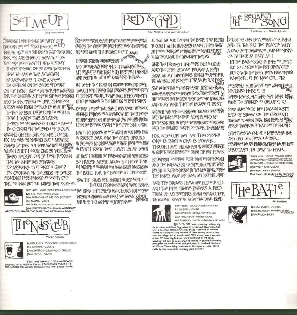 Fairport Convention - Red & Gold - Lp